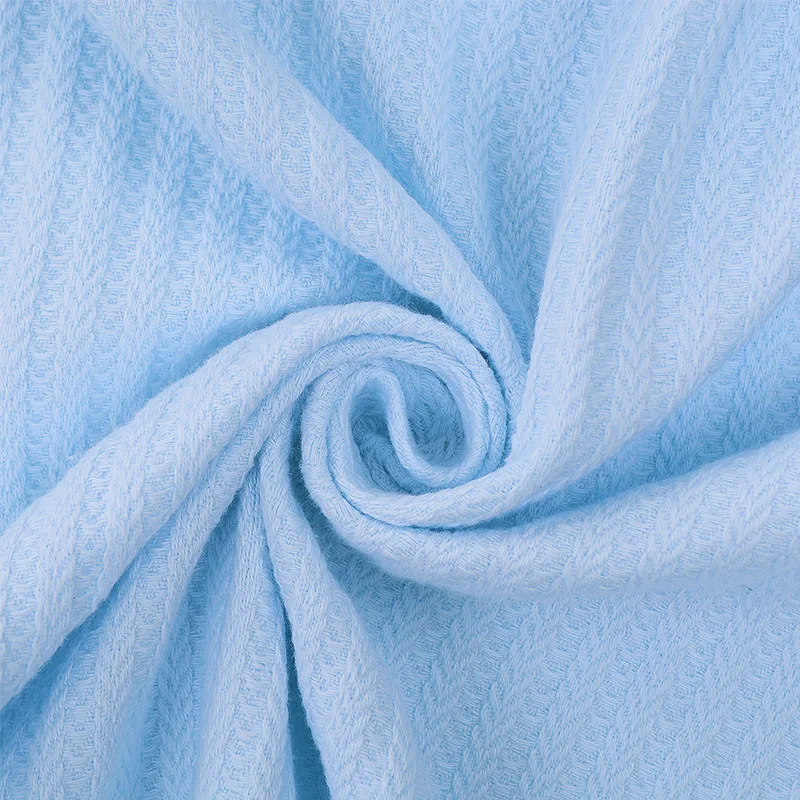 Детский халат из чистого хлопка с капюшоном, летняя тонкая вафельная одежда, банный халат для маленьких девочек