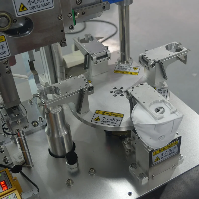 Gas Proof Face Mask Breathe Valve Ultrasonic Welding Machine Automatic For Sale