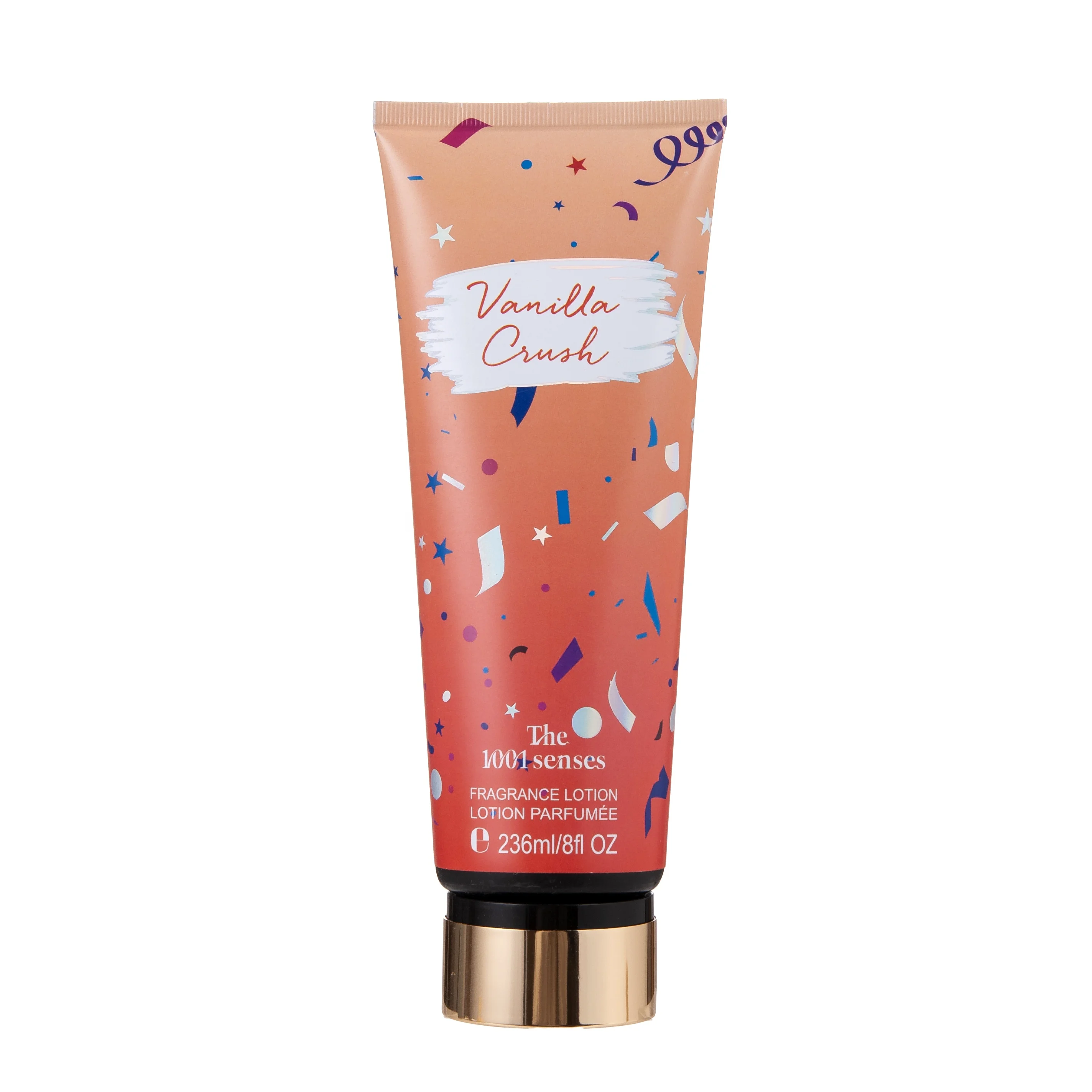 Oem Private Brand The 1001 Senses  200ml 236ml 250ml Fragrance Cream Body Lotion VANILLA CRUSH