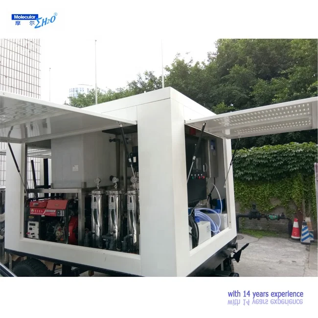 Mobile Portable Drinking Water Treatment Plant