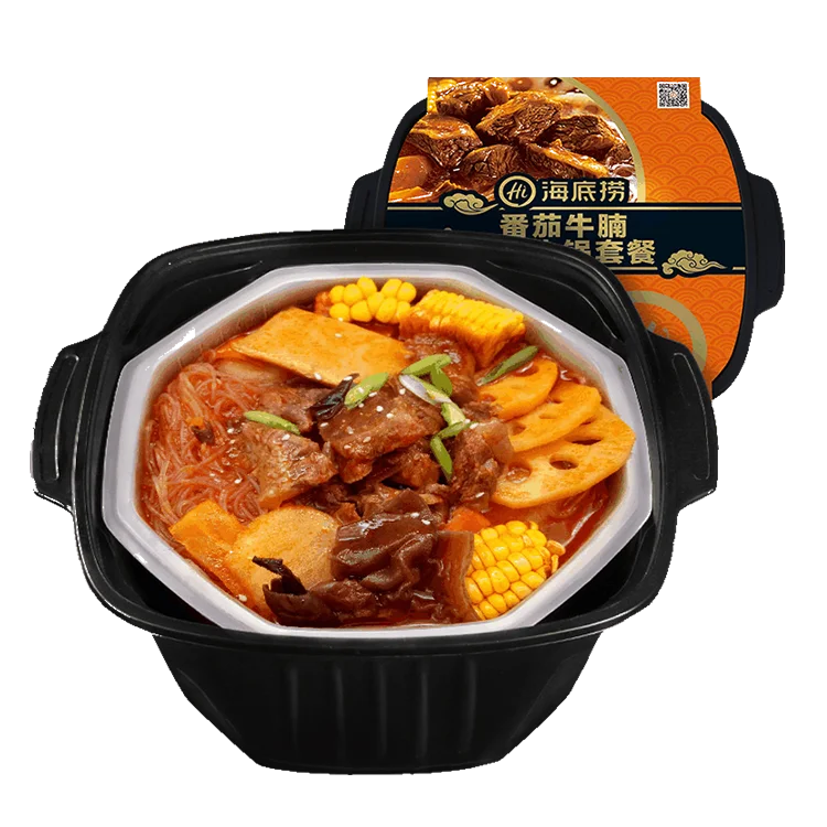 China Instant Food Crispy Beef Tripe Taset Small Self Heating Hot Pot