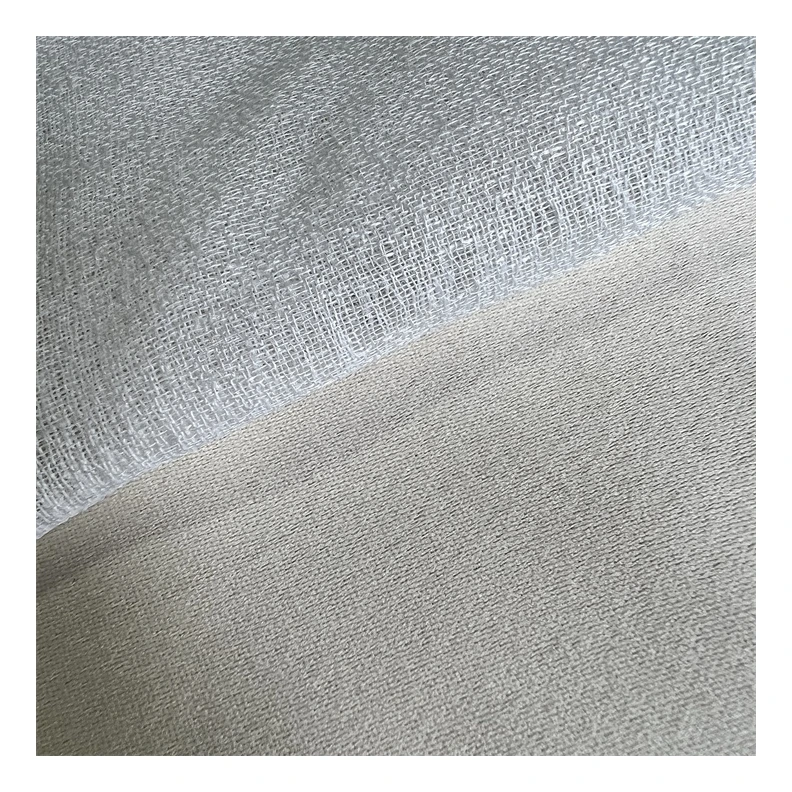 CC-5888-011 Linen Look Bromeliad Fabric Hot Sale Sheer Voile Linen Look Fabric  curtains for the living room