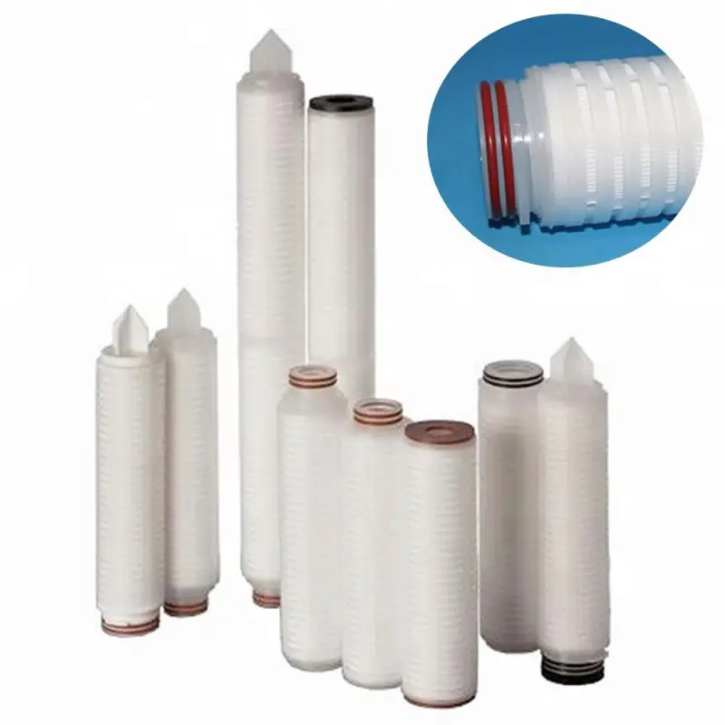 Code 0 3 6 7 8 PP Pleat Polypropylene Membrane cartridge filter 5 micron filter element