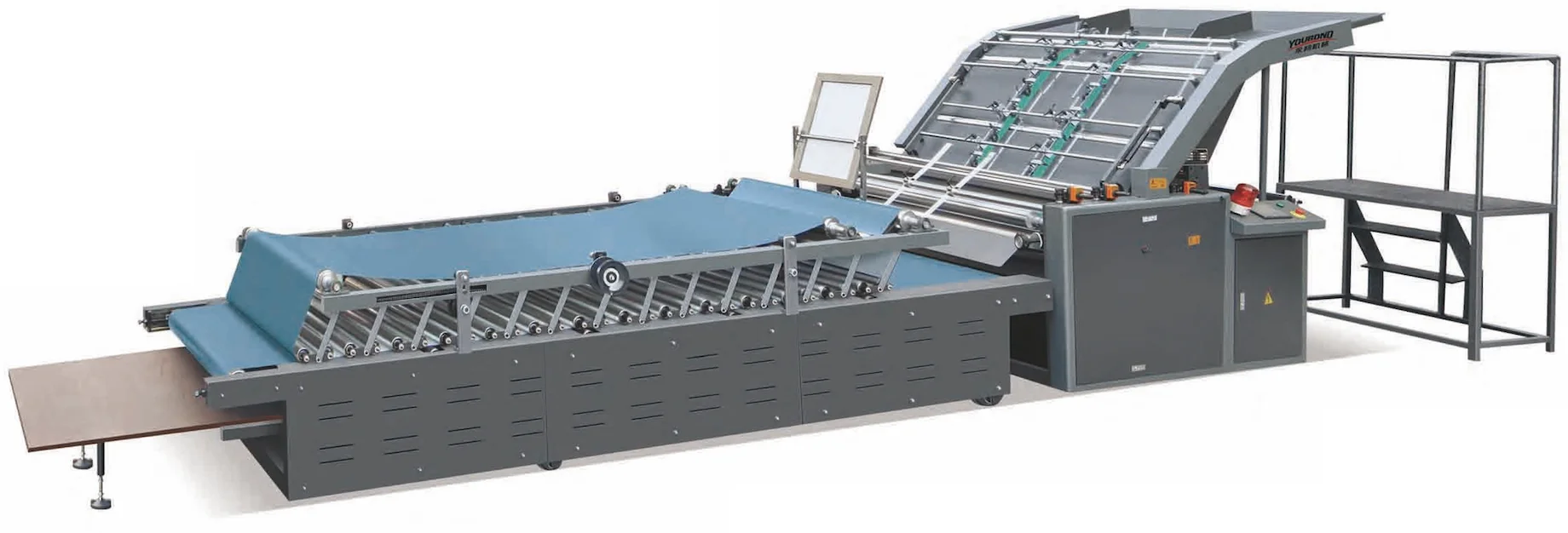 [JT-YB1300B]CE Certificated Corrugated Carton Paperboard Semi Automatic Flute Laminating Machine Paper Lamination machine