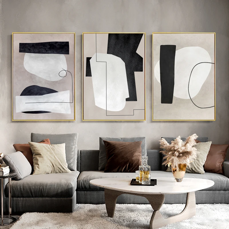 Дизайн современной поп нерегулярные особенность настенные художественные картины для украшения спальни