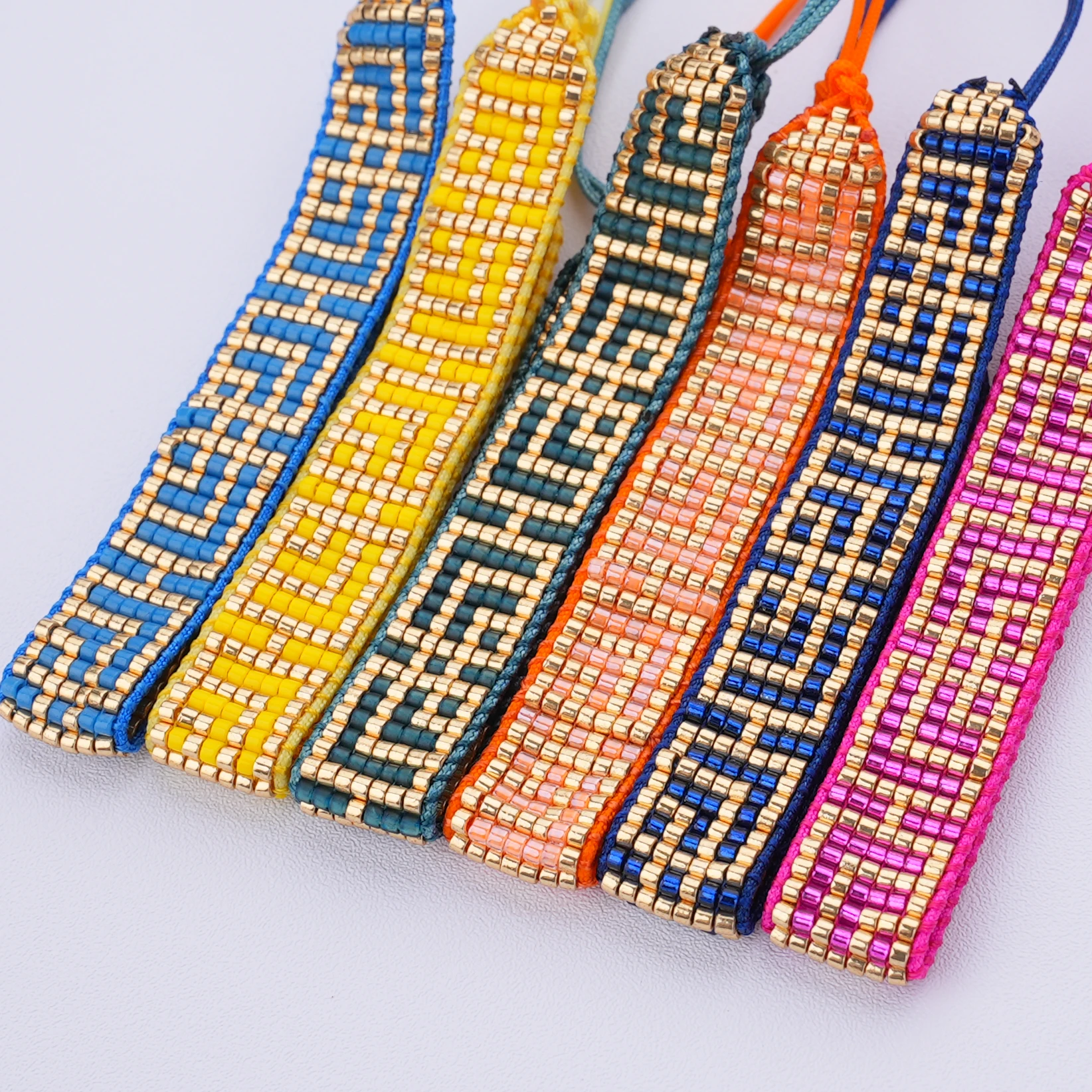 Handmade Mexican Boho Jewelry Woven Seed Beaded Pulsera Miyuki Bracelet Wholesale For Women