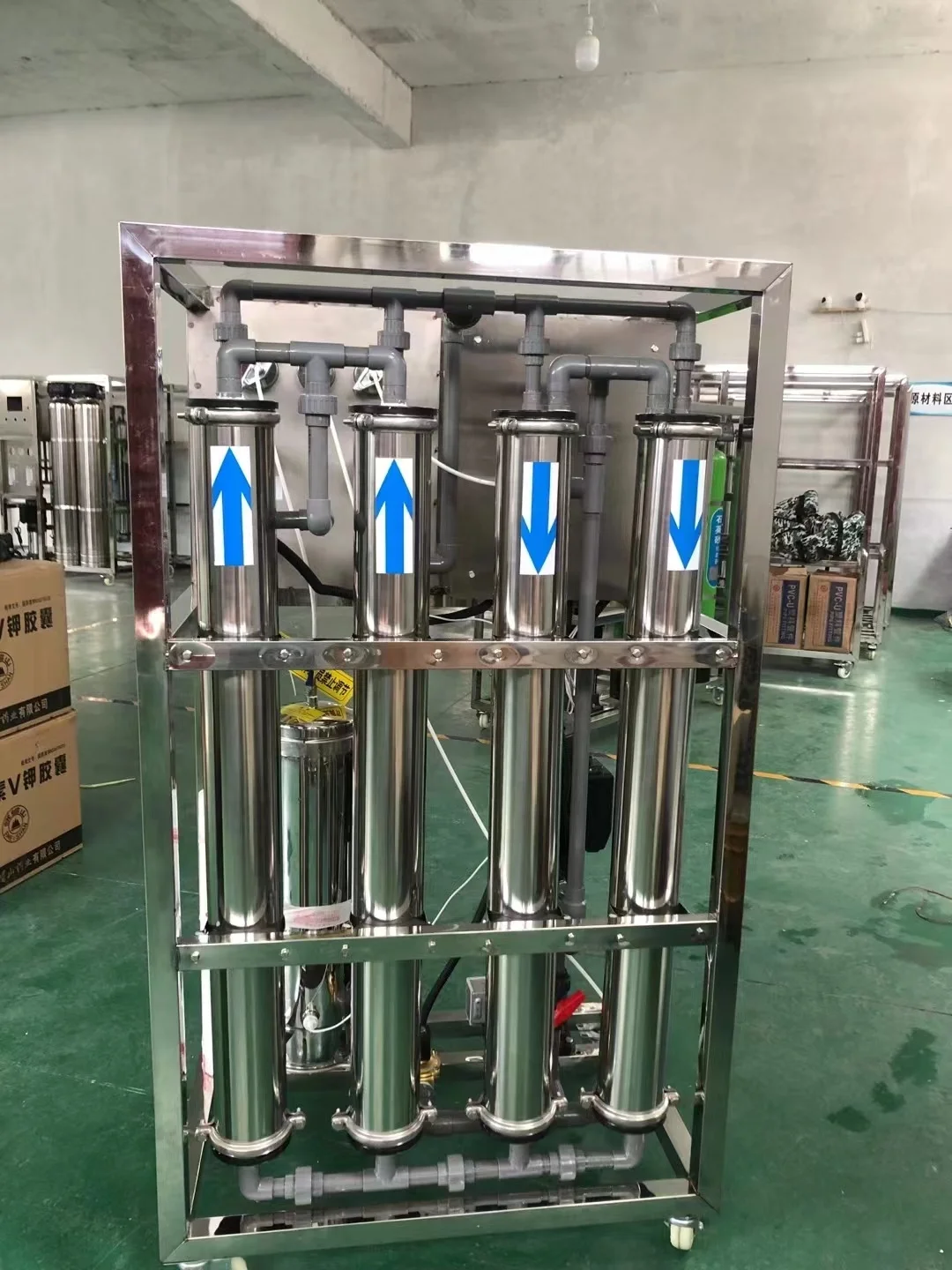 20000 L/day 500L/Hour RO Water Purifier System Commercial RO reverse osmosis water treatment machinery 1000L/Hour 6000GDP Pure