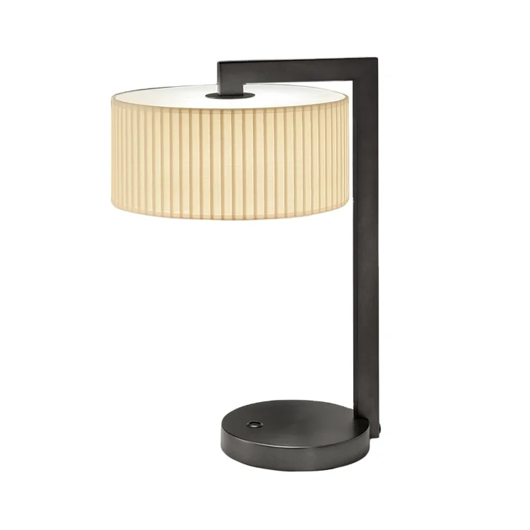 Light Desk guest room With bedside Lights For Lamps  hotel decoration table light with outlet Bedroom Table Lamp