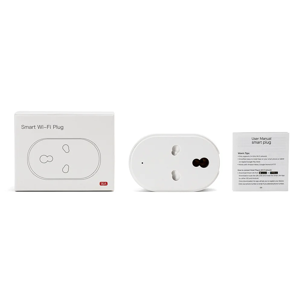 TUYA WIFI 3-контактный South Africa Smart Socket better адаптер для aexa