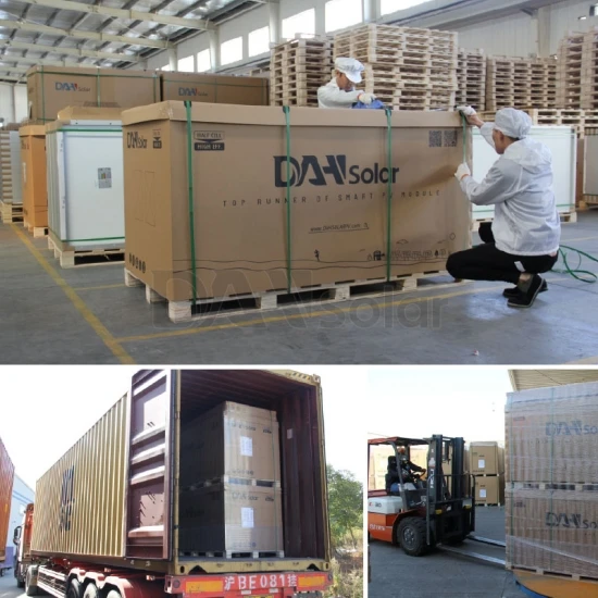 DAH Solar DHM-72X10/FS-550W(BW) 182mm/72cells/half Cut/Black Frame Full-Sreen