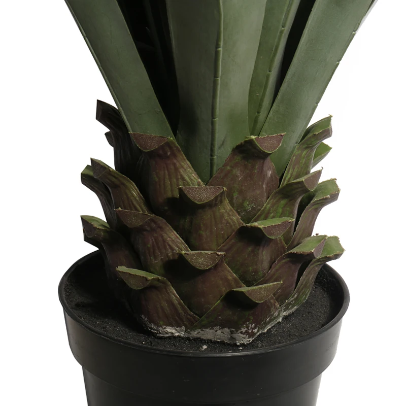 china factory agave small bonsai plant decoration plant synthetic artificial  tree big plant  for indoor decor sisalana tree