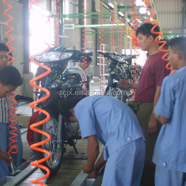 Automatic motorcycles manufacture assembly conveyor line plant