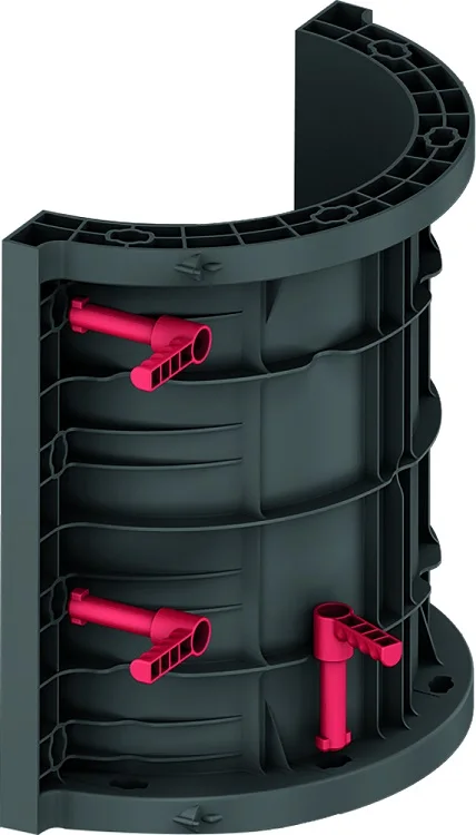 New arrival plastic building materials round formwork