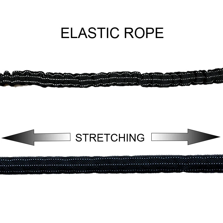 Hongyu High Quality Work Nylon Safety Coil Tool Lanyard With Double Stainless Steel Carabiner Loop End