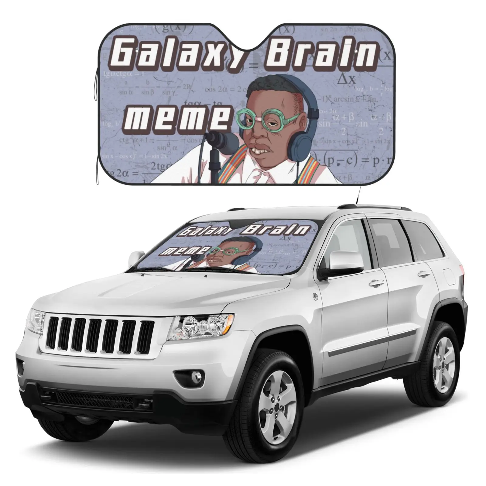 Custom PE Bubble Car Sunshade, Universal Size Aluminum Film Reflective Car Front Window Visor Sunshade