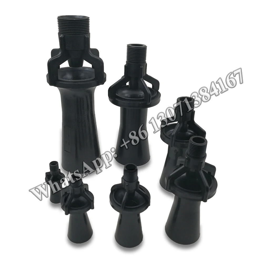 PP Plastic Tank Mixing Eductor with 1/4 Inch 3/8inch 1/2inch 1inch 1-1/4 Inch 1-1/2inch 2 Inch Thread
