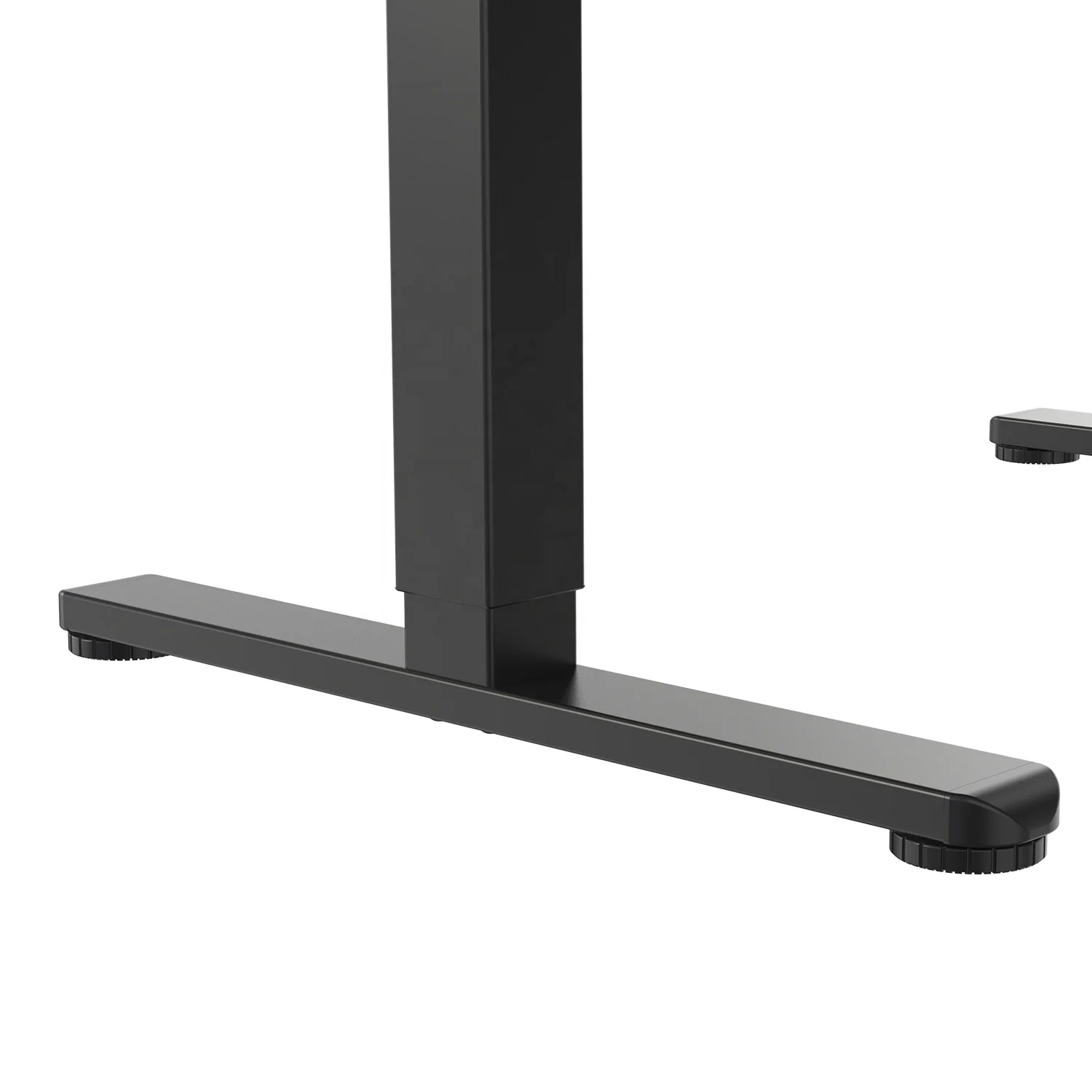 V-mounts adjustable wooden desk for commercial use with Desktop double drawers and threading hole VM-JSD5-01-2P-S