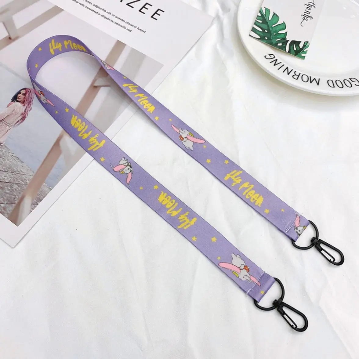 Multicolor printed custom masking lanyard, mobile, id, phone waterproof bag lanyard