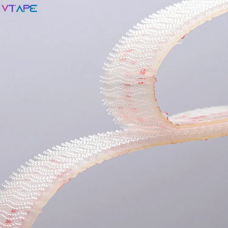 Обычай тяжелых сильные двойные пластиковые защитные пломбы с клейкой лентой 3m красочная самоклющеяся крюк и петля