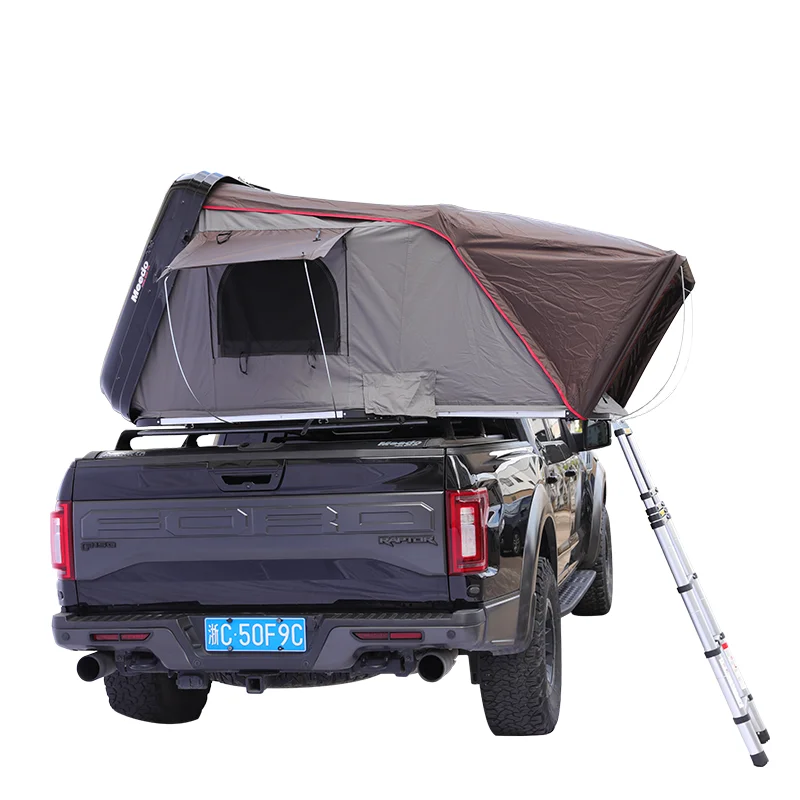 2022 New Design   Automatic Hard Shell Car Roof Tent 4WD ABS Waterproof Camping Roof Tent