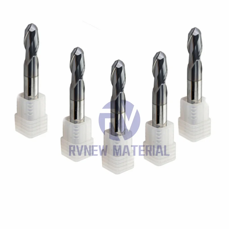 
2/4 Flute Carbide End Mill Cutting Tools Milling Cutter For Aluminum 