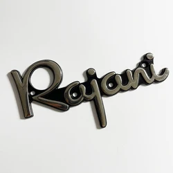 Custom zinc die cast emblem with chrome finish metal badges