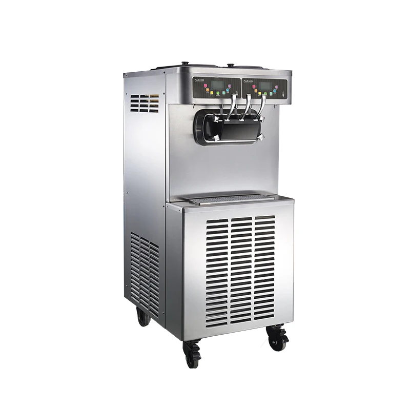 PASMO S520F a commercial italian frozen yogurt soft serve ice cream maker making snack machine for ice cream