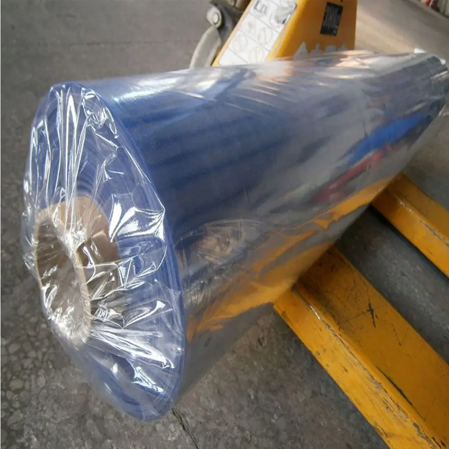 Transparent PVC Sheet 0.05-0.20 Flexible Plastic Vinyl Film Roll Normal Clear Thin Sheeting at Wholesale Price