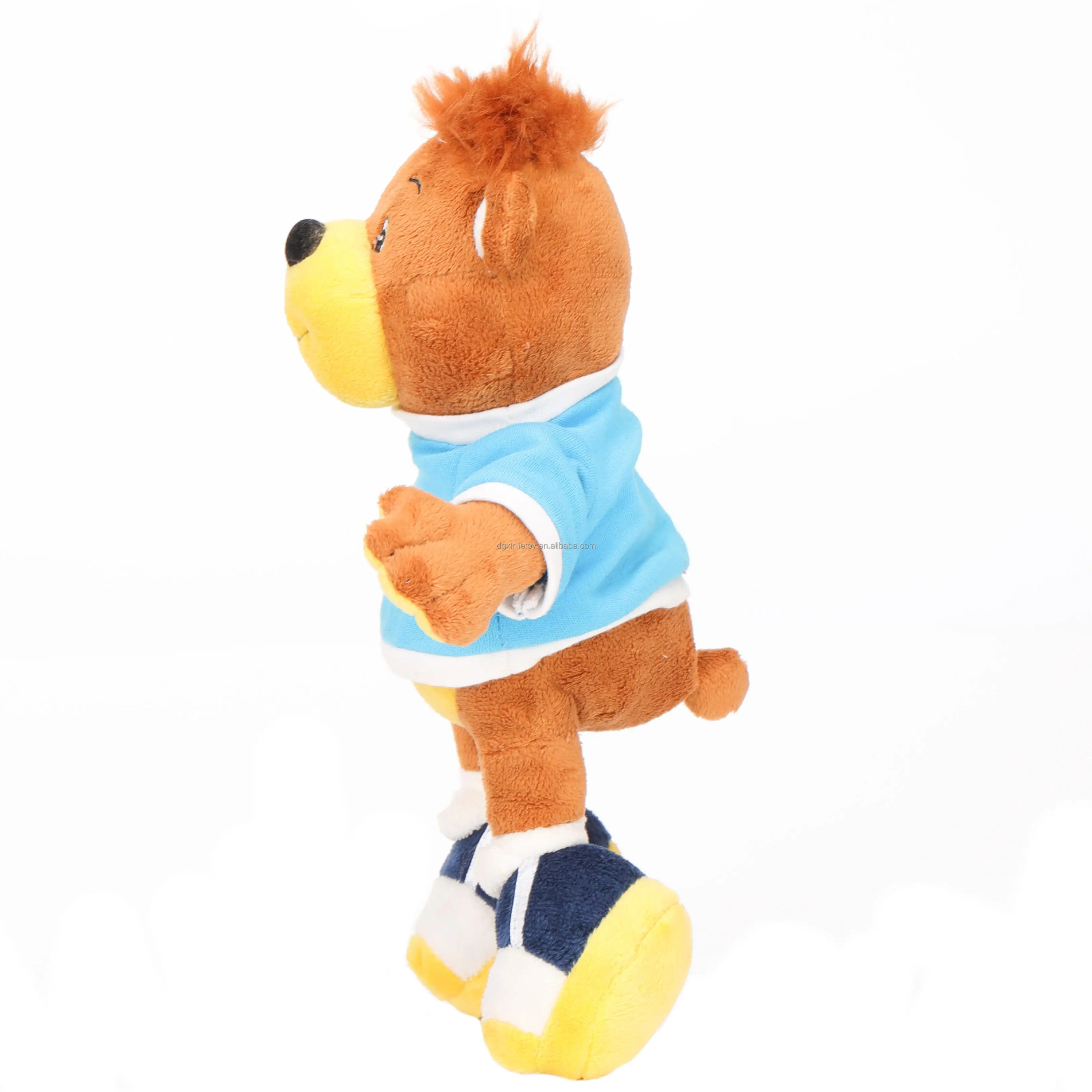 Personalized Plush Toy Source Factory Customization	Standing Penguin Printed Plush Toy Flexible Handmade Stuffed Toys