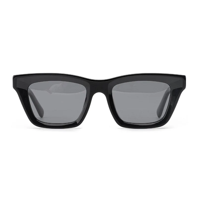 Unisex Sun glasses Classic Vintage Thick Frame Square acetate Sunglasses with Polarized Lens