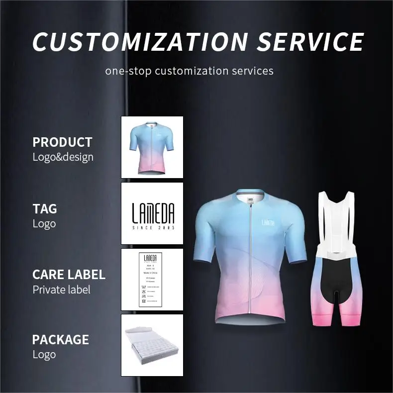 Custom Cycling Clothing Manufacturers Printed ACTIVE STRETCH ODM Polyester non slip slastic tape for cycling jersey