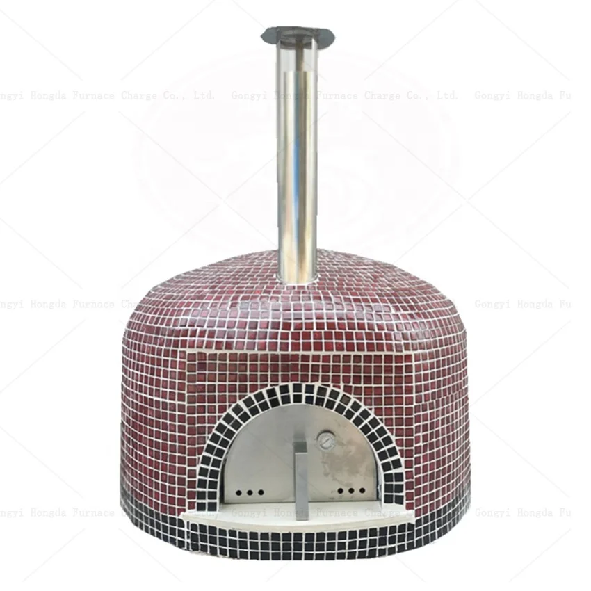 Home Outdoor Pizza Brick Oven Wood Commercial Baking The Best Wood Fired Pizza Stove Build-in Ovens for Sale