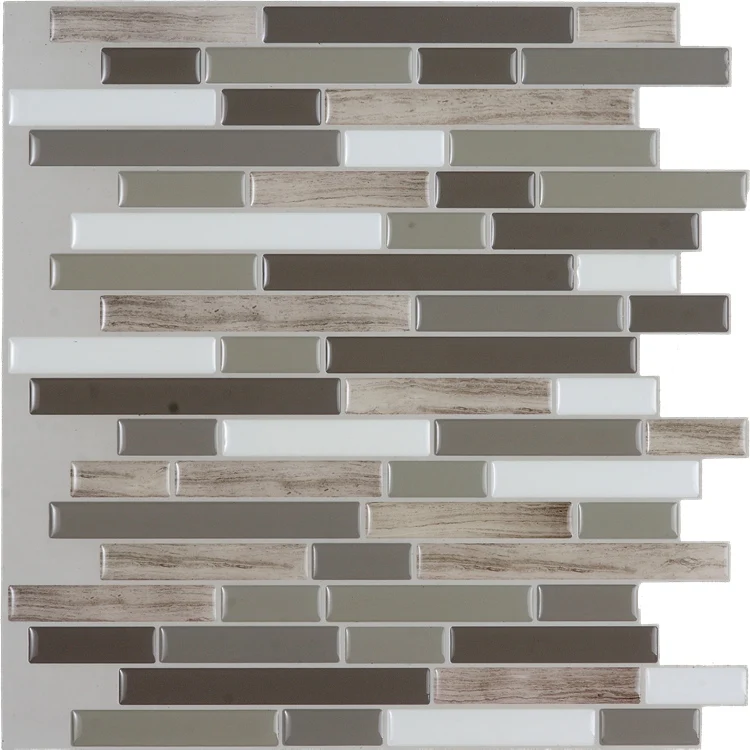 Ravenna Farro 12Inch Peel And Stick Self-Adhesive Decorative Mosaic Wall Tile Backsplash