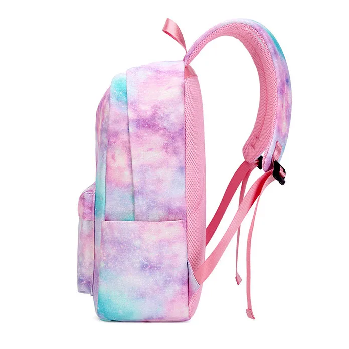 Digital Printing Fashion School Backpack Kids Lunch Bag Shoulder Adjustable Crossbody Leisure School Bag with Pencil Case