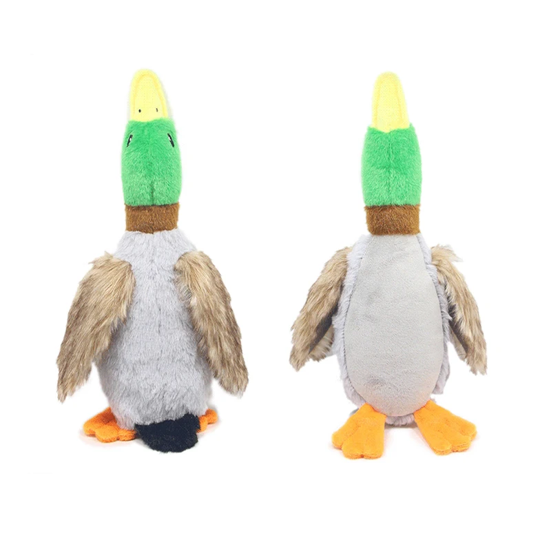Dog Best Selling Soft Sounding Duck Toy Teeth Cleaning Rope Chew Pet Toys