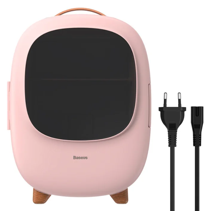 Mini Fridge 8 Liter Portable Cooler & Warmer 12V for Bedroom Office Car & Dorm Refrigerator for Skincare Drinks Food Eco & Quiet