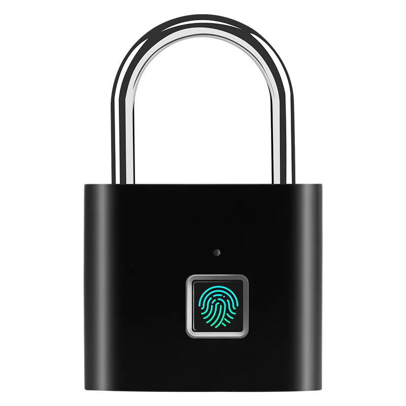 Tuya Smart Fingerprint Padlock Home Security Anti-theft Waterproof Bluetooth Remote Control Battery Power USB Keyless Door Lock