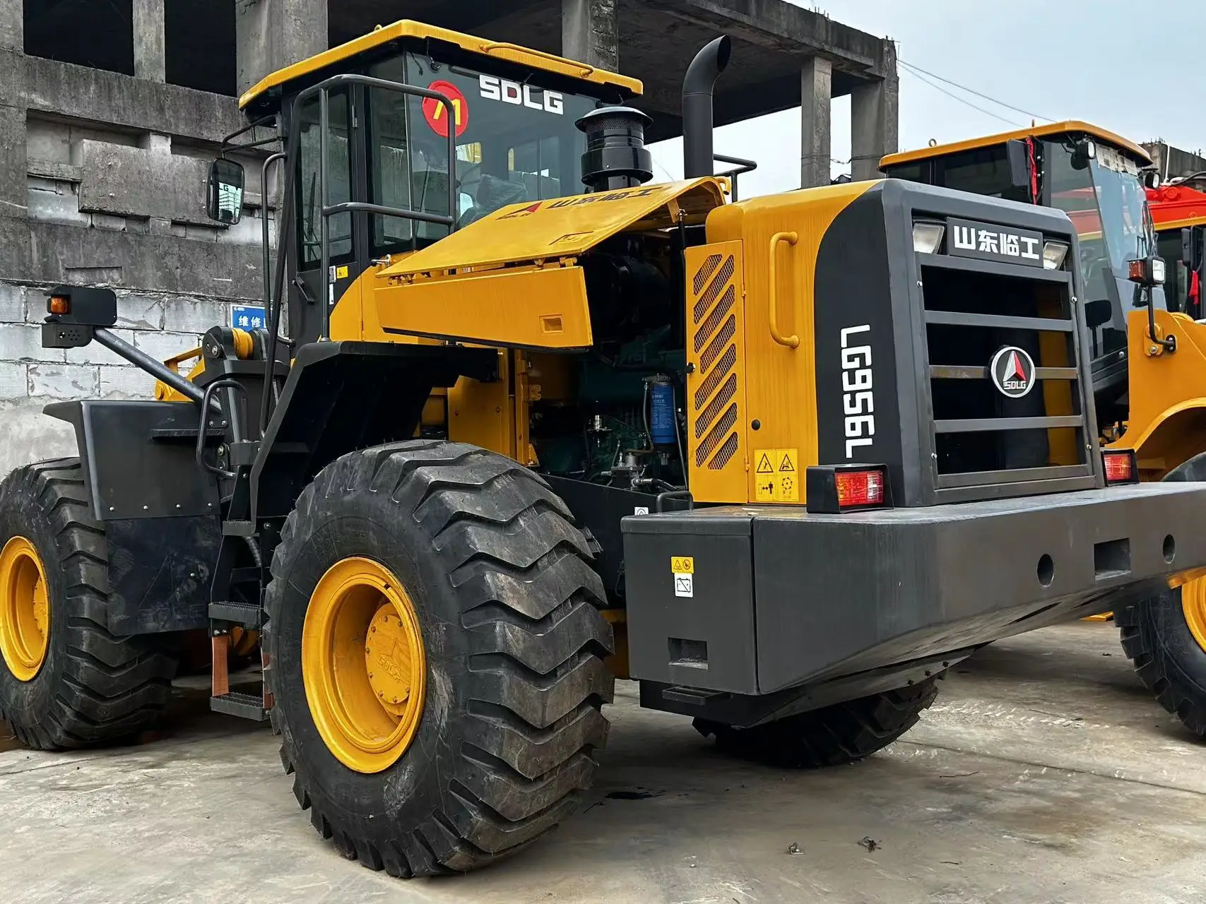 Low Price High Quality Second Hand Bulldozer SDLG LG956L In Good Condition And Low Working Hours