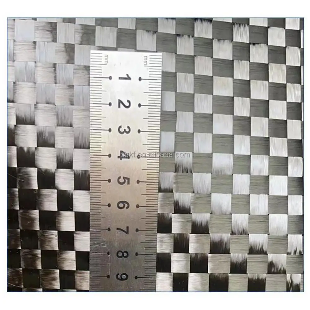 12K T700200G plain 8mm spread plaid carbon cloth