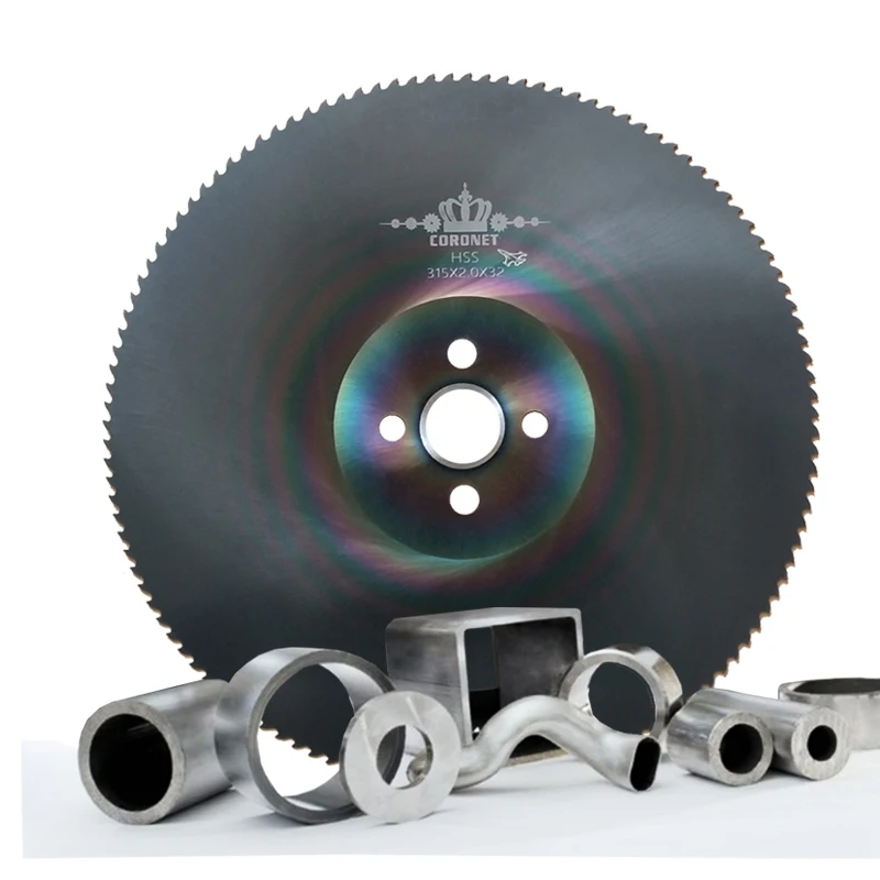 DMo6 Nitriding Coating Pipe Cutting Machine specialized Metal Circular Saw Blade