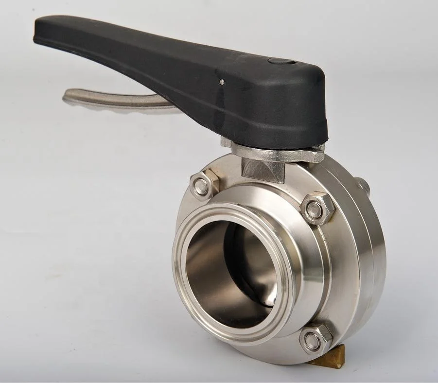 wenzhou sanitary stainless steel butterfly valve