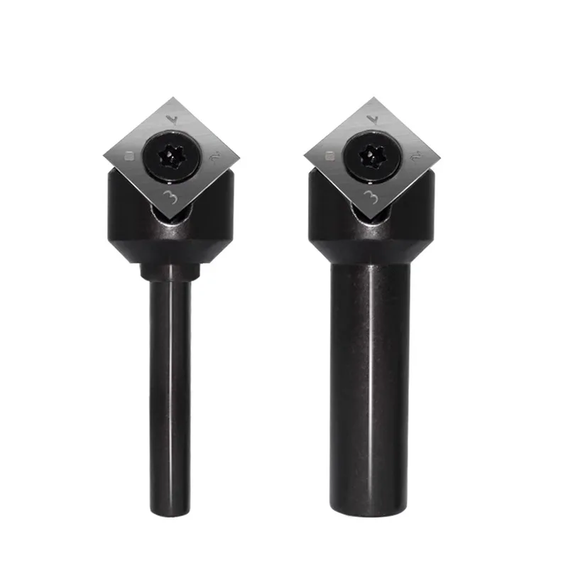 LIVTER Furniture Tool V Type Moveable Insert Blade Chamfering CNC Milling Cutter for Wood