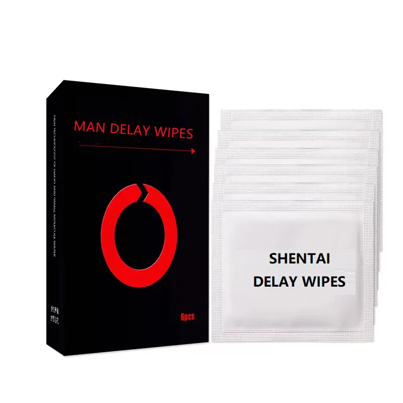 Wholesale Natural Man Delay Sex long last Intimate Individual Package Mini Wet Wipes Sex Products for man