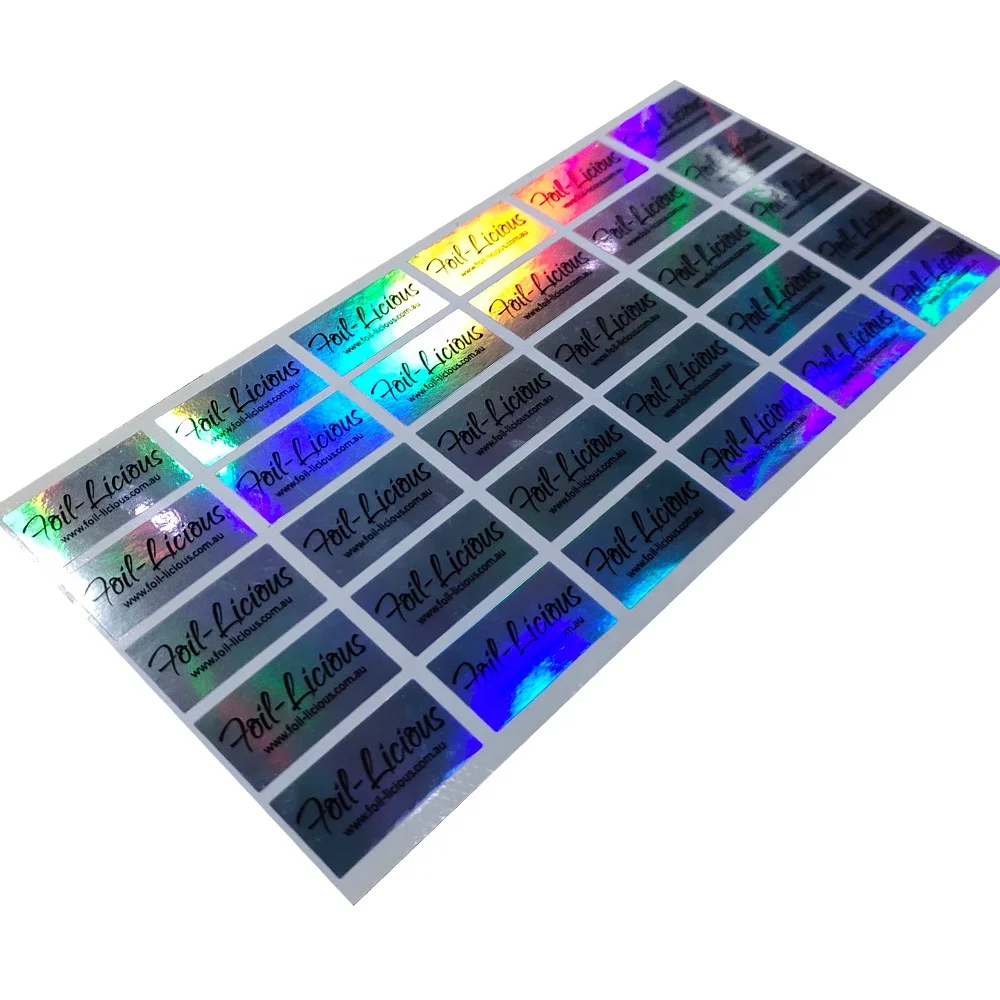 Custom Security Seal Void Hologram Self Adhesive Sticker Label Printing
