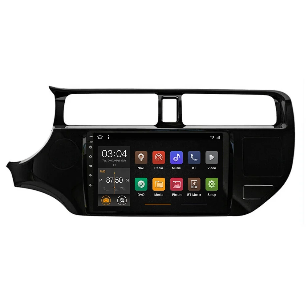 9 дюймов IPS Android GPS радио головное устройство автомобиля стерео для Kia Rio(2012-14)