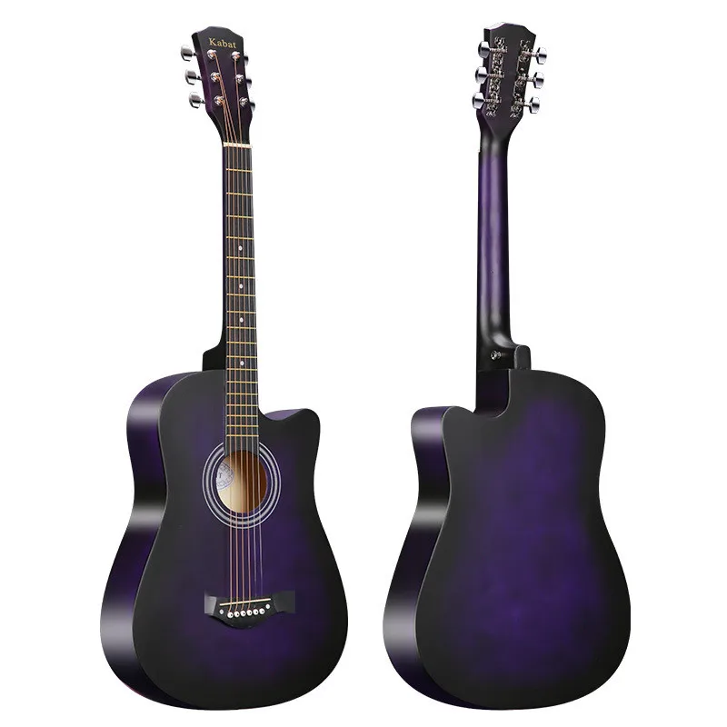 Professional Factory Wholesale Price 38 inch Type Cutway Acoustic Guitar Made in China