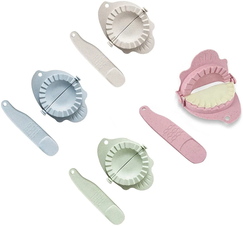 
Home Handwork Dumpling Maker Plastic Dumpling Mold Clip Kitchen Dumpling Tools 