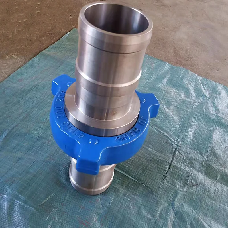 High quality petroleum machinery parts FIG200/206 integral hammer union butt weld hammer union Female Thread Union wings