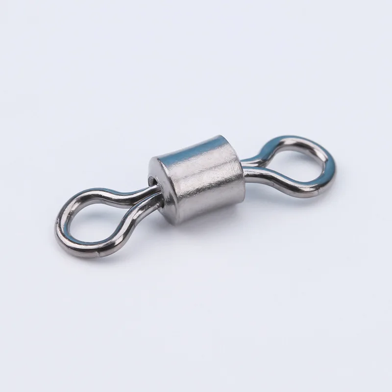1/0-12/0 Fishing Tackle Accessories Ocean Boat Fishing Saltwater Line Connector Stainless Steel Crane Swivel