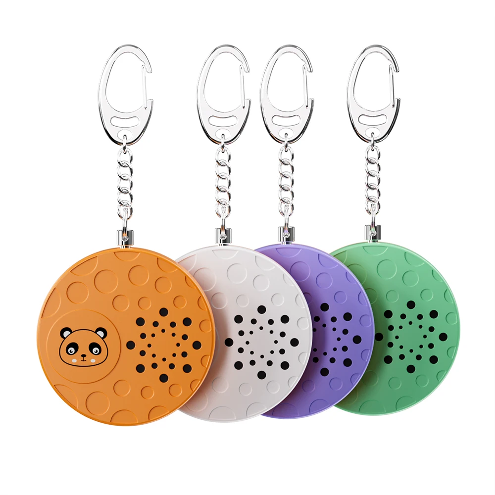 Anti theft security alarm 130 decibel alarm Emergency Safe Sound Persona Self-Defense Security Alarm Keychain with LED Light